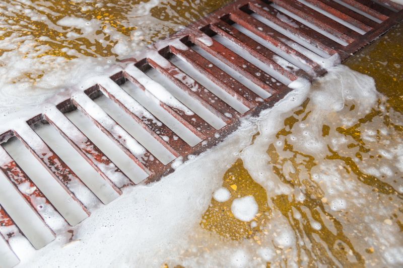 Laundry Drain Installation detail